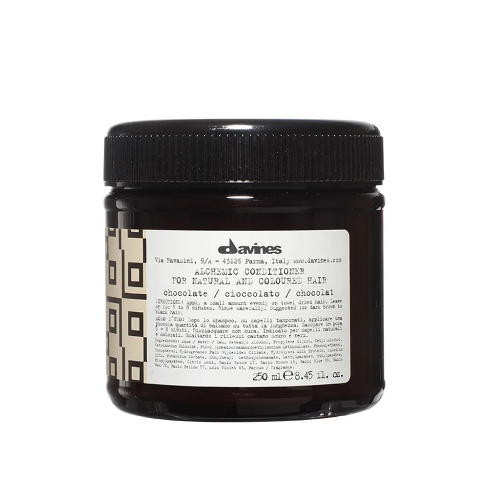 Davines Alchemic Chocolate Conditioner tooniv palsam tumedatele juustele 250ml